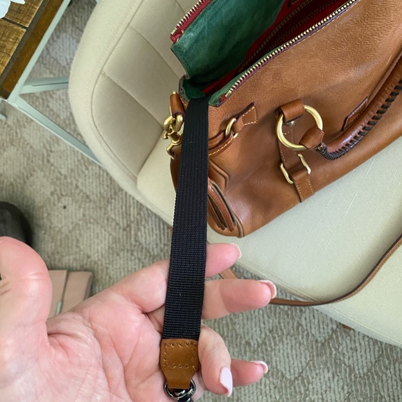 Dooney & Bourke Florentine satchel, natural - Picture 9 of 11